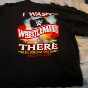 WWE wrestlemania tshirt
